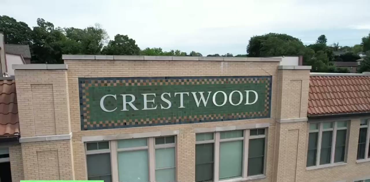 The Crestwood building facade on Columbus Avenue