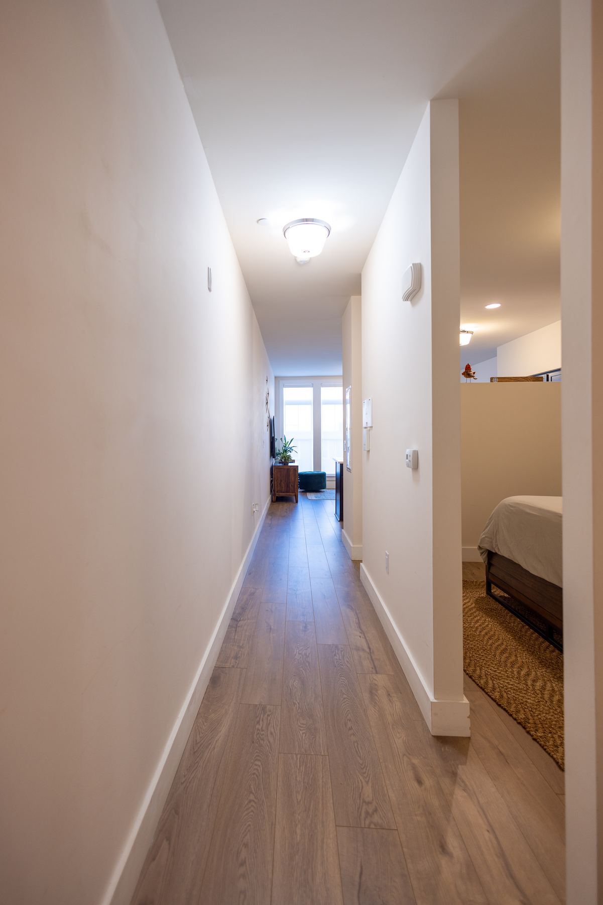 Interior hallway of the residence